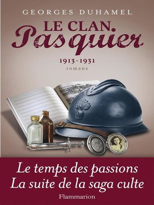 cover image of Le Clan Pasquier, 1913-1931